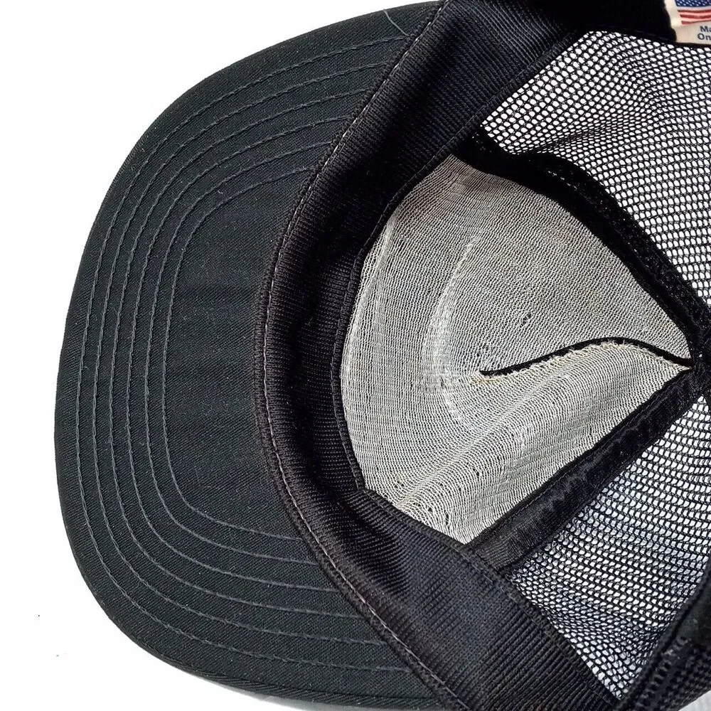 *READ* Vintage North Carolina Dept of Correction Made in USA Snapback Cap Hat